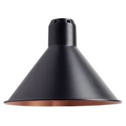 black / copper inside conic L - shade - DCW éditions