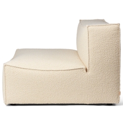 Center module L100 - Nordic bouclé off-white – CATENA Sofa - Ferm Living