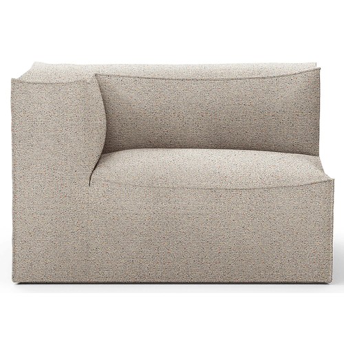 Ferm Living – Armrest end module left L400, Confetti bouclé – CATENA Sofa