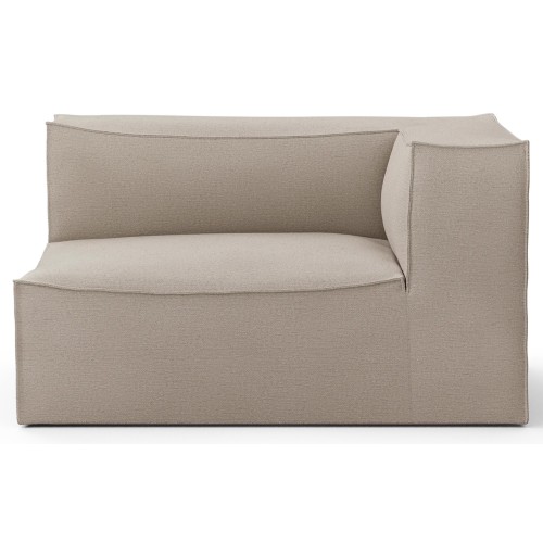 Ferm Living – Armrest end module right L401, Cotton linen Natural – CATENA Sofa