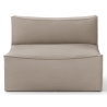 Center module L100 - Cotton linen Natural – CATENA Sofa - Ferm Living