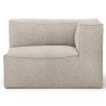 Armrest end module right L401 - Confetti bouclé – CATENA Sofa