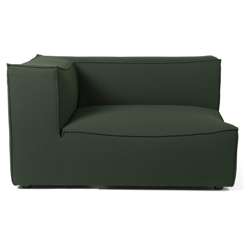 Ferm Living – Armrest end module left L400, Grain dark green – CATENA Sofa