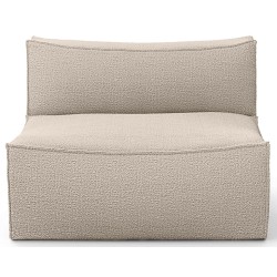 Ferm Living – Center module L100, Wool bouclé natural – CATENA Sofa