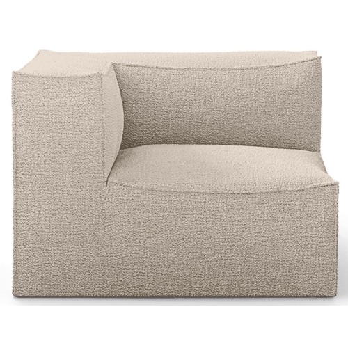 Angle L200 - Wool bouclé naturel – Canapé CATENA - Ferm Living