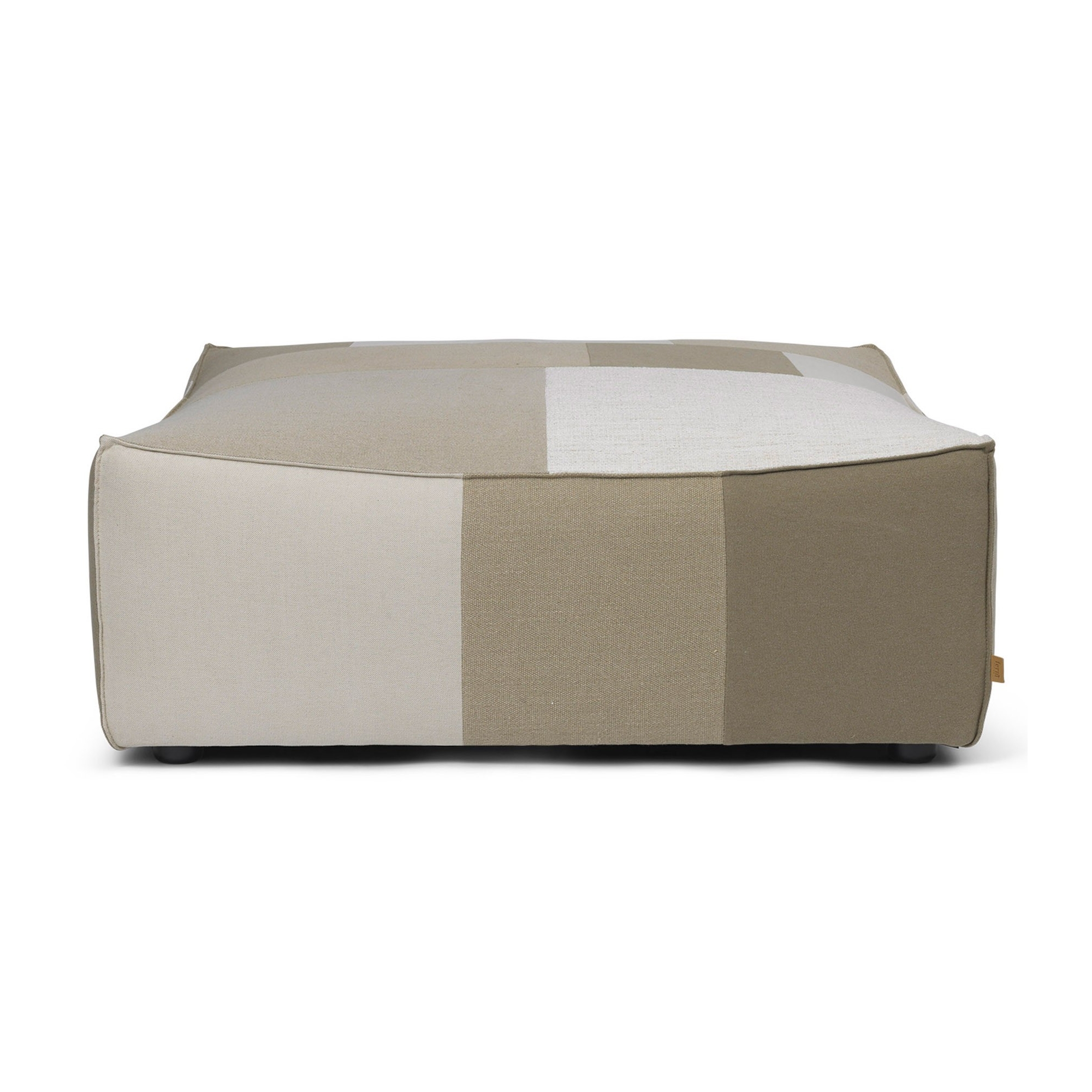 Pouf carré L500 - Patchwork – Canapé CATENA - Ferm Living