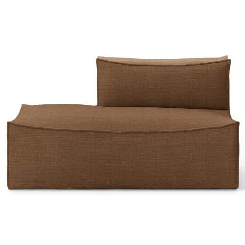 Ferm Living – Open end module left S300, Hot M. smoked chocolate – CATENA Sofa