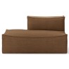 Open end module left S300 - Hot M. smoked chocolate – CATENA Sofa - Ferm Living