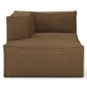 Chaise longue left S600 - Hot M. smoked chocolate – CATENA Sofa - Ferm Living