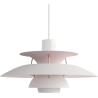 Louis Poulsen – PH5 pendant, matt white / pale rose – Anniversary edition