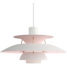 Louis Poulsen – Suspension PH5, blanc mat / pale rose – Edition Anniversaire