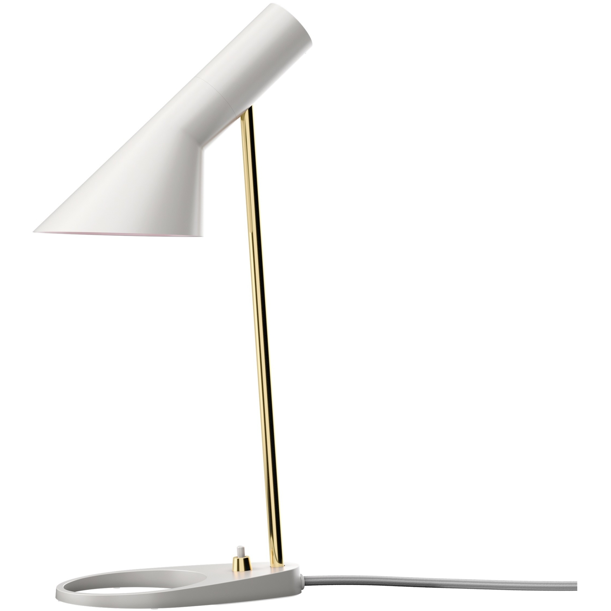 Louis Poulsen – AJ mini table lamp, matt white / pale rose – Anniversary edition