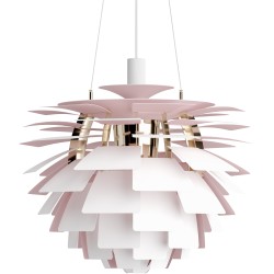 PH Artichoke Ø60 cm – Matt White / Pale Rose - Louis Poulsen