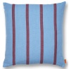 Housse de coussin Grand - bleu délavé / bordeaux - Ferm Living