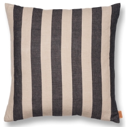 Grand Cushion cover - sand / black - Ferm Living