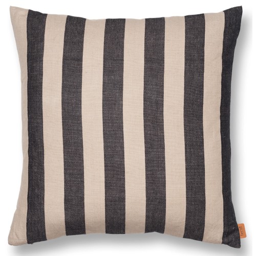 Housse de coussin Grand - sable / noir - Ferm Living