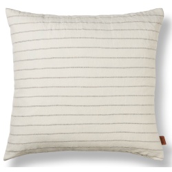 Grand Cushion cover - off-white / chocolate - Ferm Living