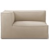 Armrest end module left L400 – Riche Linen – CATENA Sofa