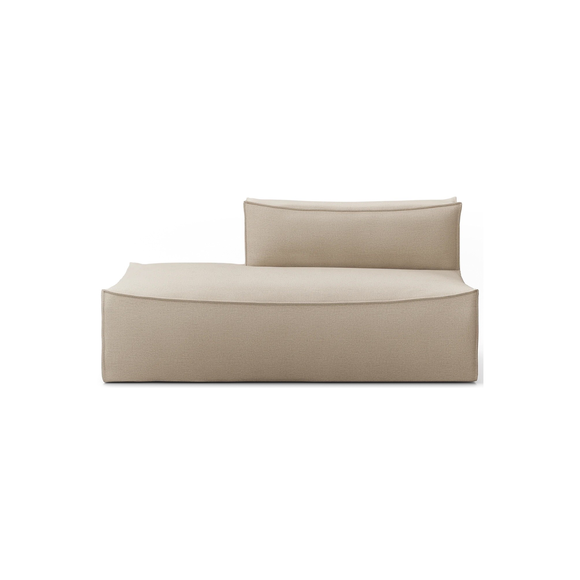 Exterieur ouvert gauche L300 – Rich Linen – Canapé CATENA - Ferm Living