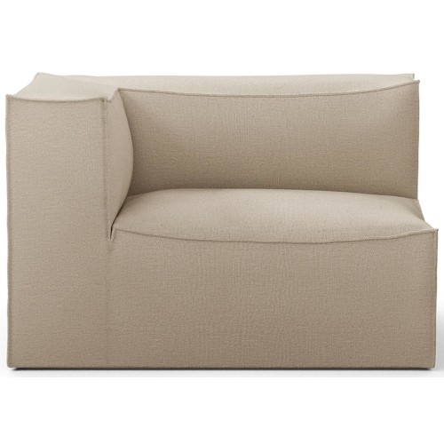 Ferm Living – Armrest end module left S400, Rich Linen – CATENA Sofa