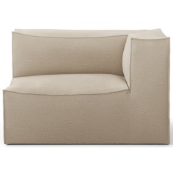 Ferm Living – Exterieur fermé droit S401, Rich Linen – Canapé CATENA