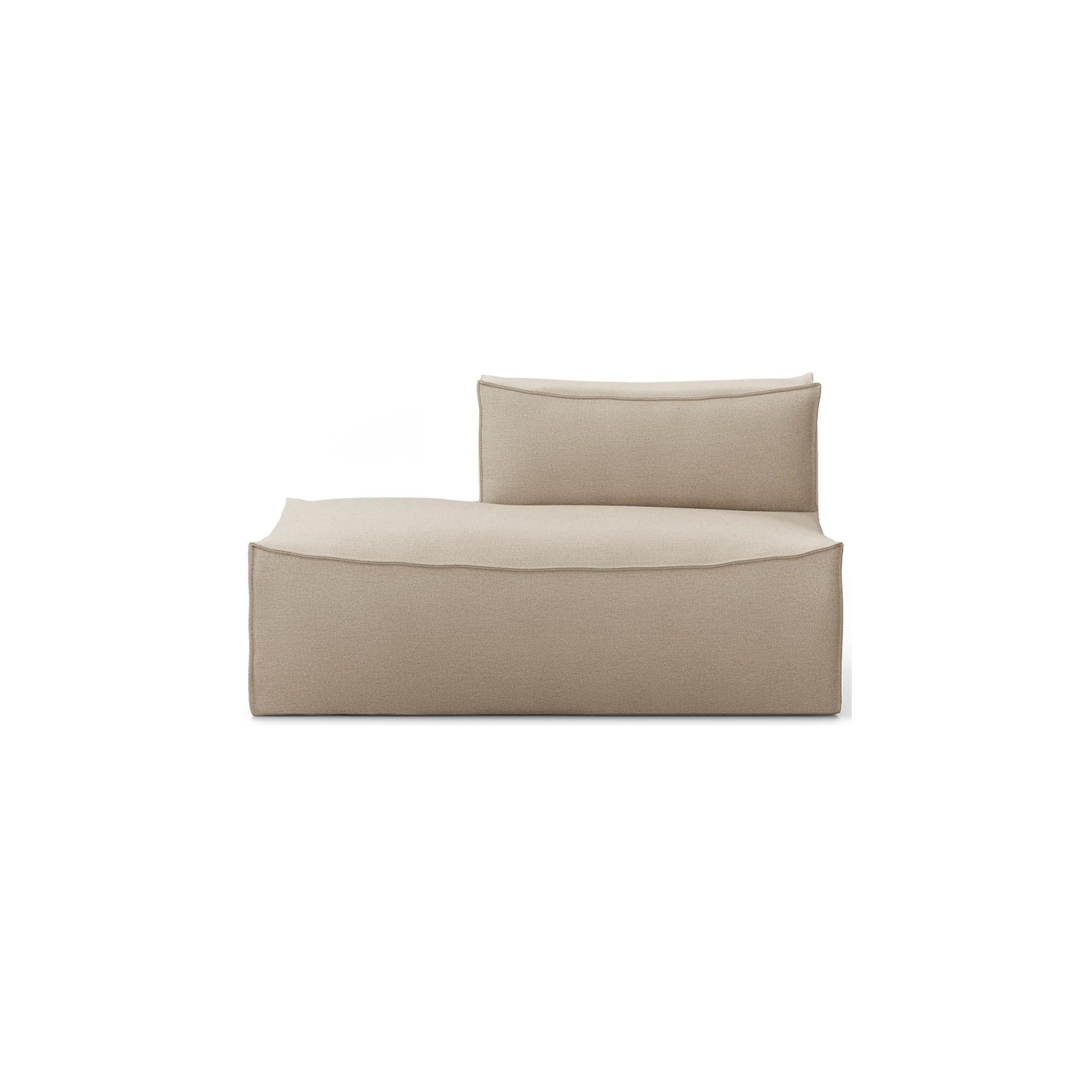 Exterieur ouvert gauche S300 – Rich Linen – Canapé CATENA - Ferm Living