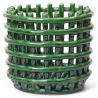 Ceramic basket S - emerald green - Ferm Living