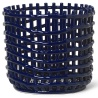 Ceramic basket S - blue - Ferm Living