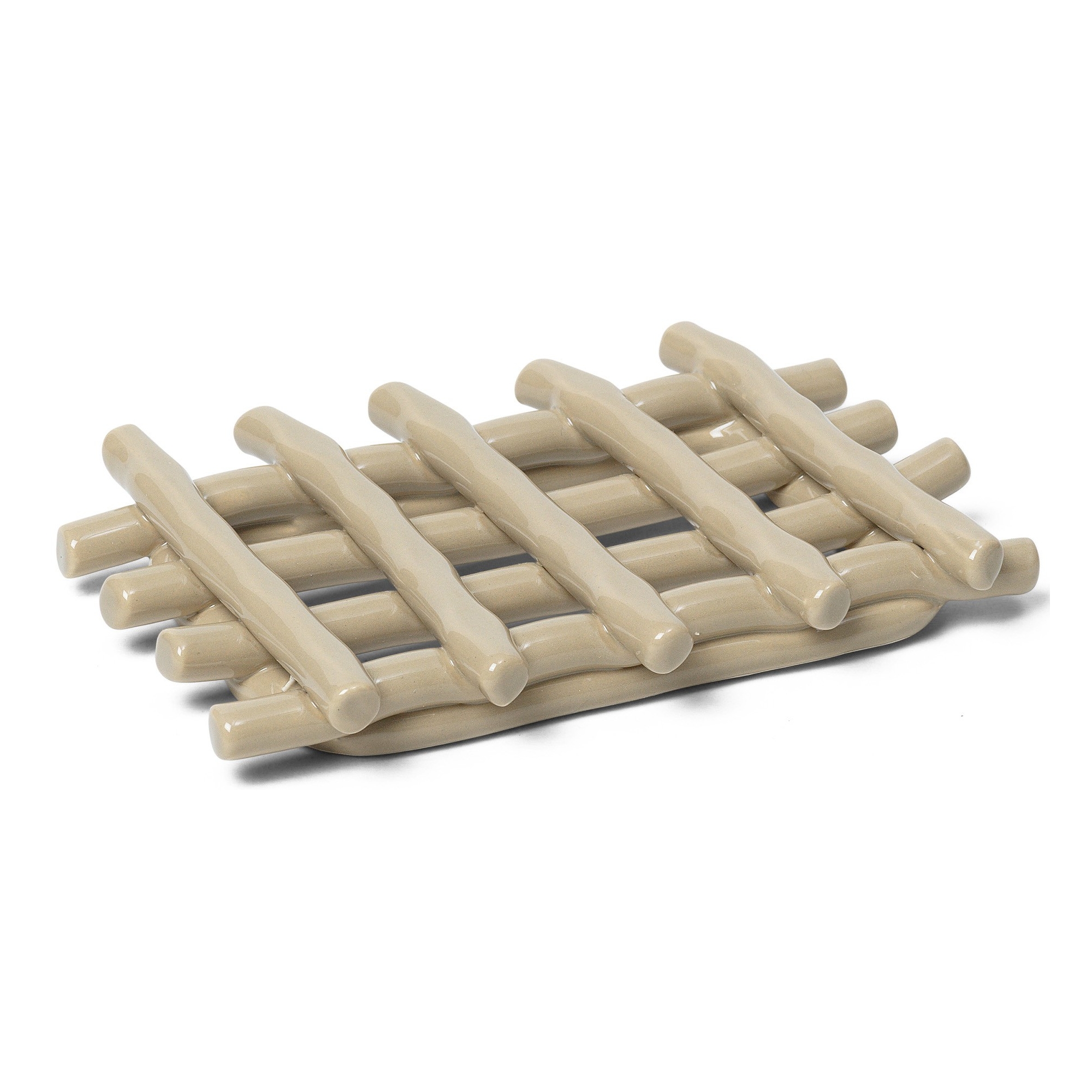 Ceramic soap tray - cashmere - Ferm Living