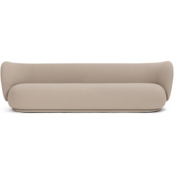 Ferm Living – Canapé 4 places Rico, Grain Cashmere