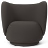 Rico Lounge chair – Grain Chocolate - Ferm Living