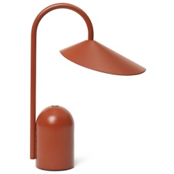 Arum - portable lamp - oxide red - Ferm Living