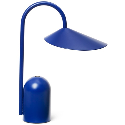 Ferm Living – Lampe sans fil Arum, bleu vif