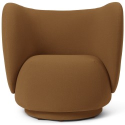 Ferm Living – Fauteuil Rico, Grain Caramel