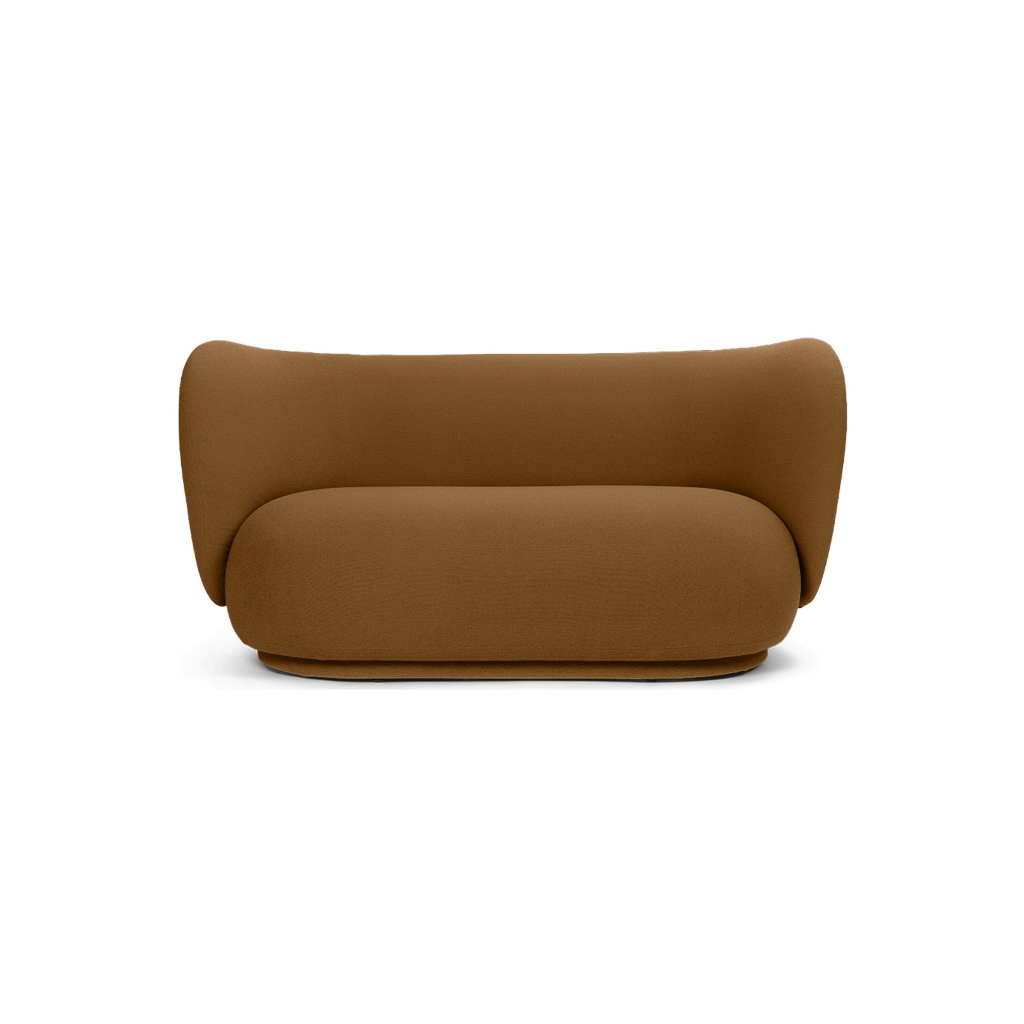 Ferm Living – Canapé 2 places Rico, Grain Caramel