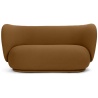 Rico 2-seater sofa – Grain Caramel - Ferm Living