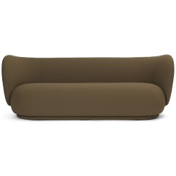 Ferm Living – Rico 3-seater sofa, Grain Caramel