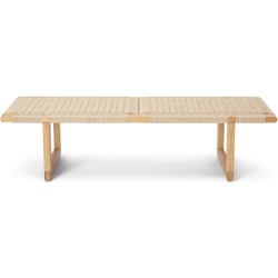 Table-Banc BM0489L – Assise Corde de papier - Carl Hansen & Søn