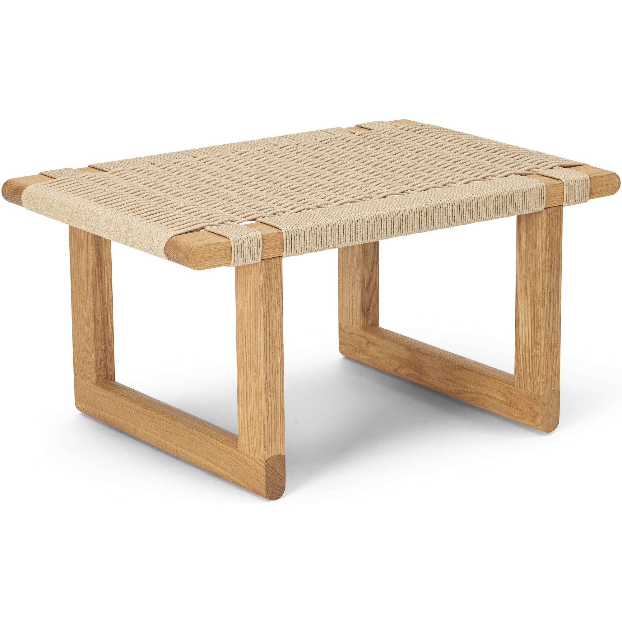 Table-Banc BM0489S – Assise Corde de papier - Carl Hansen & Søn