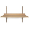 Sector Desk – Oak / Brass - Ferm Living