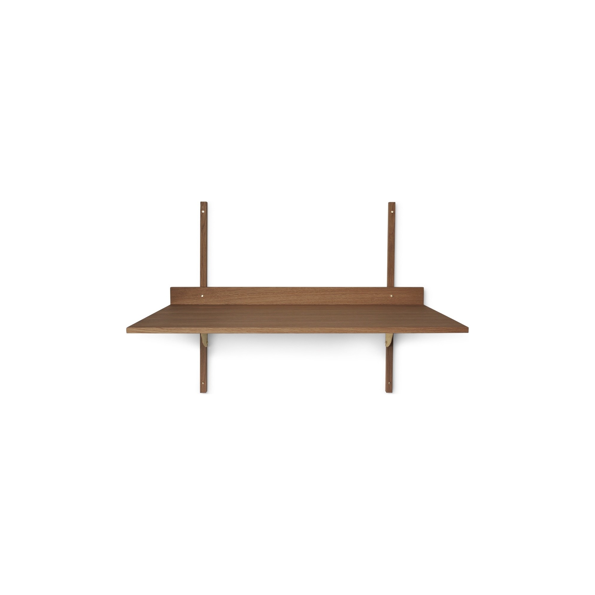 Sector Desk – Smoked oak / Brass - Ferm Living