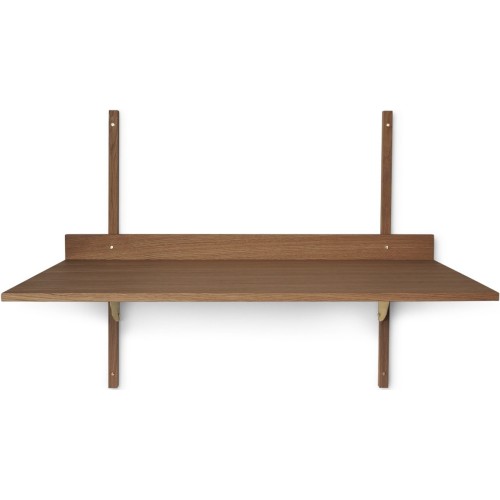 Sector Desk – Smoked oak / Brass - Ferm Living