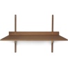 Sector Desk – Smoked oak / Brass - Ferm Living