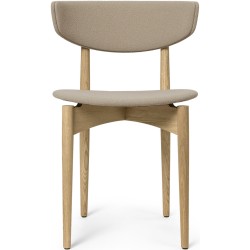 Herman Chair – Upholstered Seat and Backrest – Natural oak + Grain Cashmere - Ferm Living