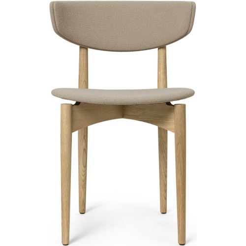 Herman Chair – Upholstered Seat and Backrest – Natural oak + Grain Cashmere - Ferm Living