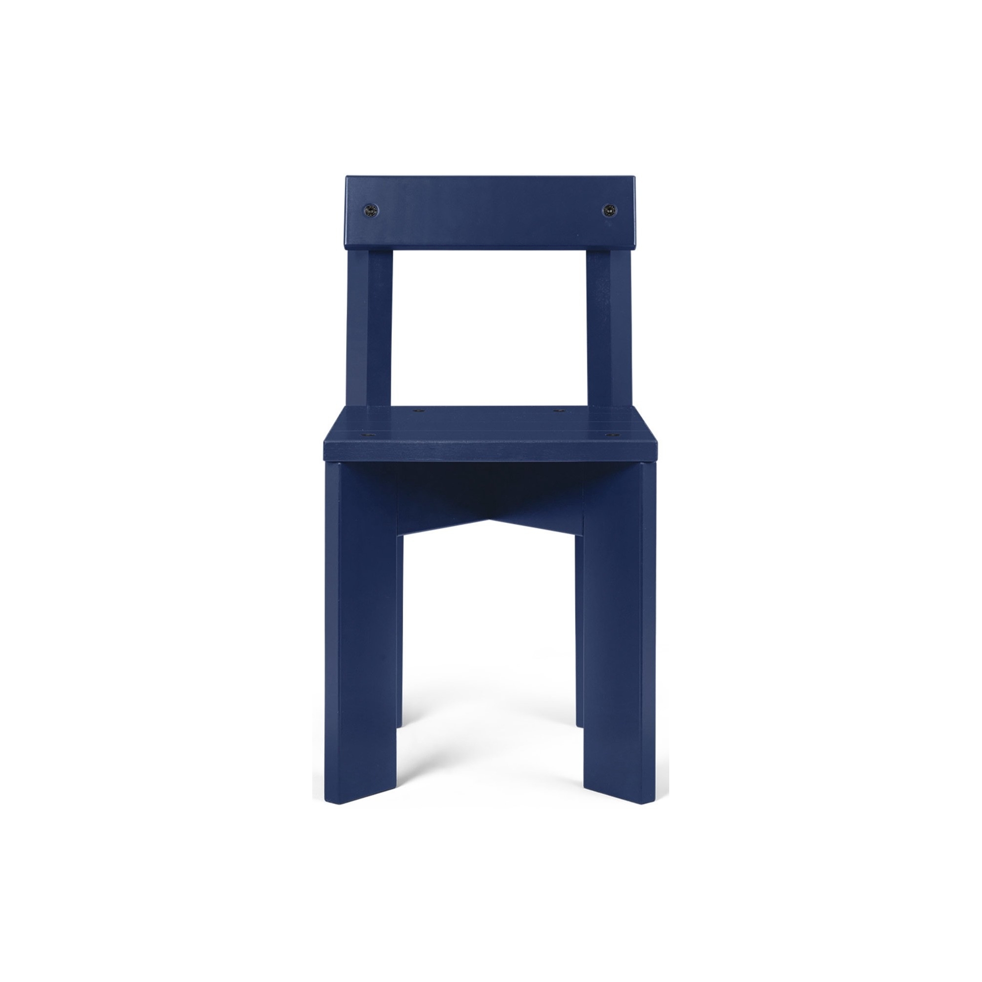 Ark Kids Chair – Blue lacquered beech - Ferm Living