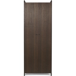 Sill Tall Cupboard – Dark Stained oak - Ferm Living