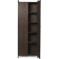 Sill Tall Cupboard – Dark Stained oak - Ferm Living