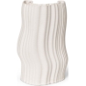 Moire Vase – Off-White - Ferm Living