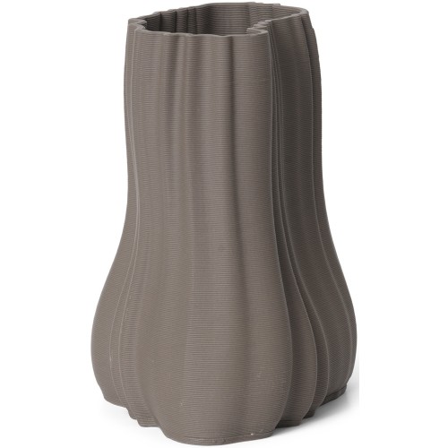 Moire Vase – Anthracite - Ferm Living